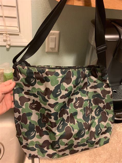 bape shoulder bag replica|authentic bape.